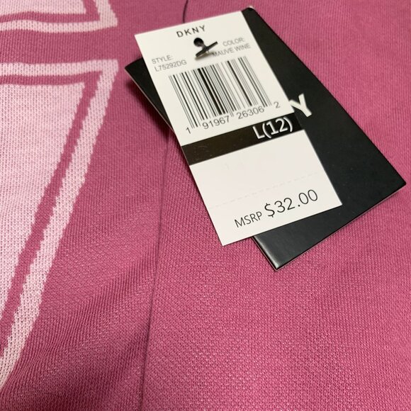 BNWT DKNY Pink Knit Top - Picture 4 of 4